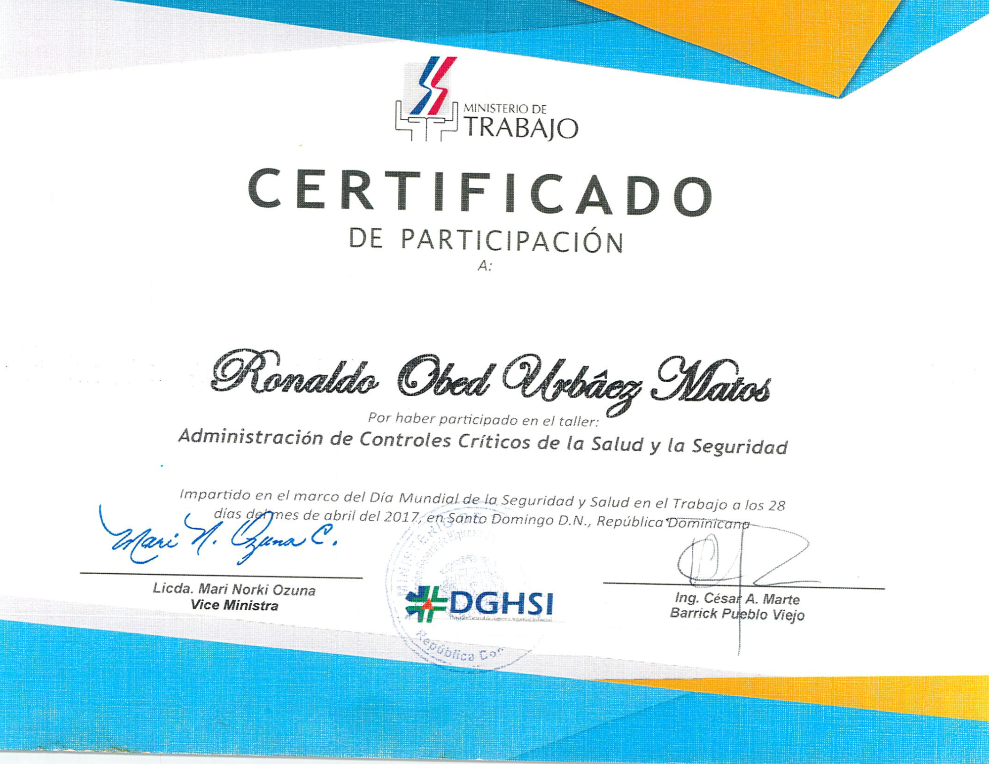 Certificado Seguridad 1