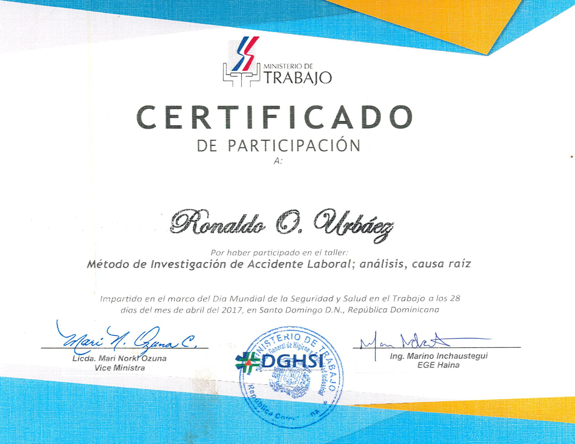 Certificado Calidad 2